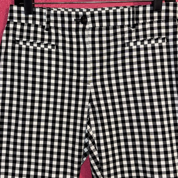 Ann Taylor gingham cottagecore preppy cropped dress pants. - Picture 4 of 12